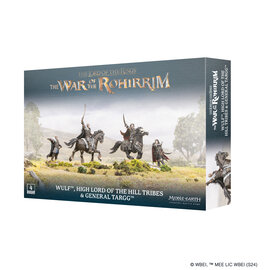 GAMES WORKSHOP WAR 99121464037 LOTR WULF, HIGH LORD OF THE HILL TRIBES & GENERAL TARGG