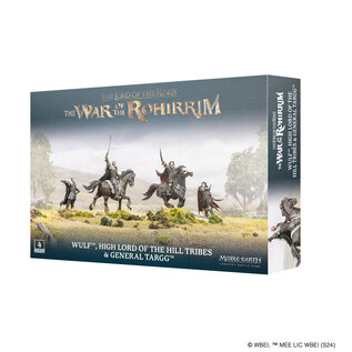 GAMES WORKSHOP WAR 99121464037 LOTR WULF, HIGH LORD OF THE HILL TRIBES & GENERAL TARGG