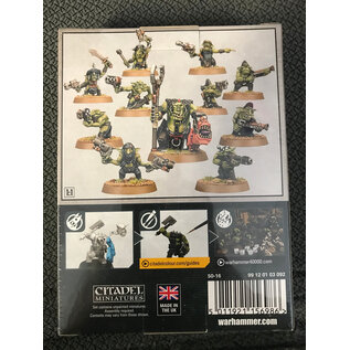 GAMES WORKSHOP WAR 99120103092 ORK RUNTHERD AND GRETCHIN BSF