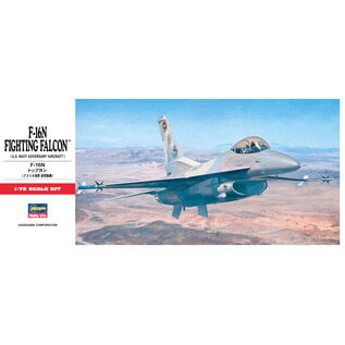 HASEGAWA HAS 00342 Hasegawa 1/72 F-16N Top Gun plastic model