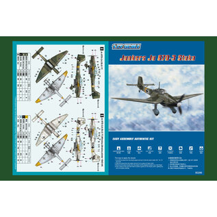 HOBBYBOSS HOB 80268 1/72 Junkers JU 87D-3 Stuka plastic model