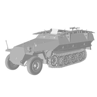 DAS WERK DW 35030 Das Werk 1/35 Mtl.Pi.Pzwg. Sd.Kfz.251/7 Ausf.D (2 in 1) plastic model