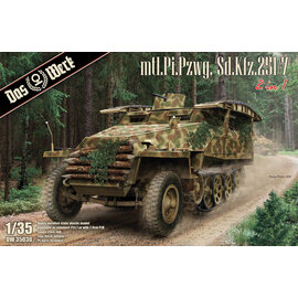 DAS WERK DW 35030 Das Werk 1/35 Mtl.Pi.Pzwg. Sd.Kfz.251/7 Ausf.D (2 in 1) plastic model