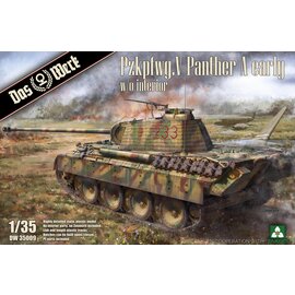 DAS WERK DW 35009 Das Werk 1/35 Panther Ausf.A early plastic model