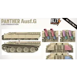 DAS WERK DW 35041 Das Werk Super Blitz 1/35 Panther Ausf.G Late Production, Panzerkampfwagen V Sd.Kfz.171