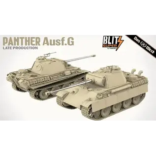 DAS WERK DW 35041 Das Werk Super Blitz 1/35 Panther Ausf.G Late Production, Panzerkampfwagen V Sd.Kfz.171