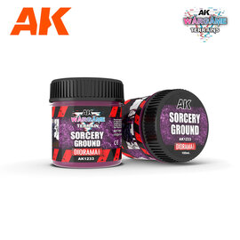 AK INTERACTIVE AK 1233 AK Interactive Wargame Battle Ground Terrains Sorcery Ground - 100ml (Acrylic)