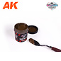AK INTERACTIVE AK 1225 AK Interactive Wargame Battle Ground Terrains Dark Earth - 100ml (Acrylic)