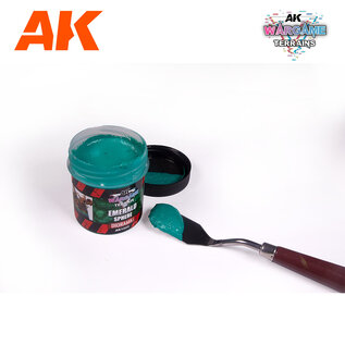 AK INTERACTIVE AK 1223 AK Interactive Wargame Battle Ground Terrains Emerald Sphere - 100ml (Acrylic)