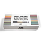 AK INTERACTIVE AK RCM150 AK Interactive Real Colors Markers Special Box Real Colors Markers - 34 Units