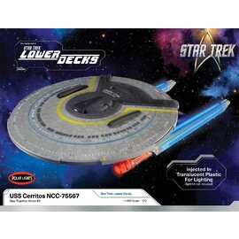 POLAR LIGHTS POL 1002 Star Trek Lower Decks U.S.S. Cerritos 1/1400 Kit (Level 2)