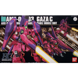 BANDAI BAN 5057741 Bandai HGUC #63 1/144 AMX-003 Gaza C "Mobile Suit Zeta Gundam"