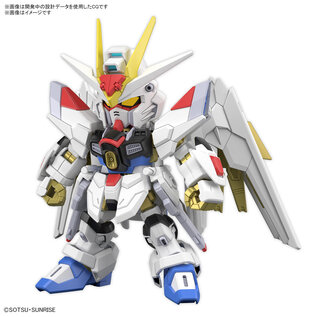 BANDAI BAN 5067173 Bandai SD Gundam Cross Silhouette Mighty Strike Freedom Gundam "Gundam SEED Freedom"