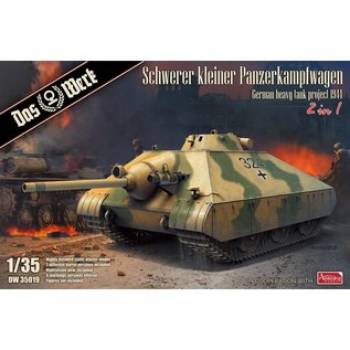DAS WERK DAW DW35019 Das Werk 1/35 Schwerer Kleiner Panzer - Heavy Tank Project 1944
