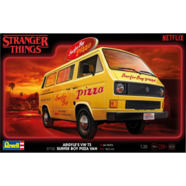 REVELL GERMANY REV 14559 1/25 VW T3 Bus Surfer Boy Stranger Things plastic model