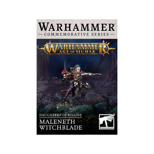GAMES WORKSHOP WAR 99120212041 AOS DAUGHTERS OF KHAINE MALENETH WITCHBLADE
