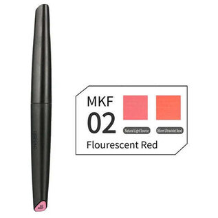 DSPIAE DSP MKF-02 DSPIAE Marker Pen Soft Tipped Water-Based Marker Flourescent Red