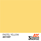 AK INTERACTIVE AK 11037 AK Interactive 3G Acrylic Pastel Yellow 18ml