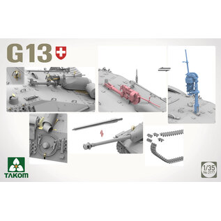 TAKOM TAK 2177 Takom 1/35 Pzj G13 plastic model