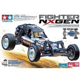 TAMIYA TAM 58741 FIGHTER NXGEN DT-04 CHASSIS W/ESC