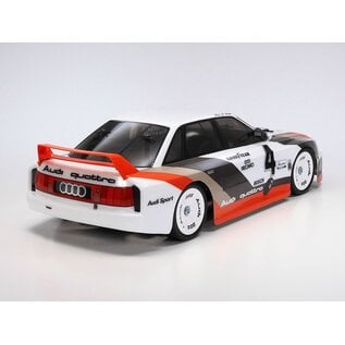 TAMIYA TAM 58744 AUDI 90 QUATTRO RACING TT-02 CHASSIS W/ESC