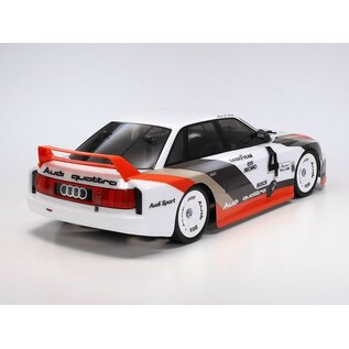 TAMIYA TAM 58744 AUDI 90 QUATTRO RACING TT-02 CHASSIS W/ESC