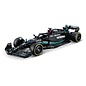 BURAGO BUR 18-28037 Bburago 1/24 Race F1 Mercedes W14 w/figure (2023) (Russell #63)