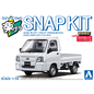 AOSHIMA AOS 06578 Aoshima 1/32 Snap Kit Subaru Sambar Truck (Frost White)