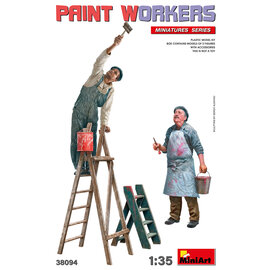 MINIART MIN 38094 MiniArt 1/35 Paint Workers with Accessories