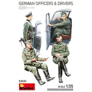 MINIART MIN 53030 MiniArt 1/35 German Officers & Drivers