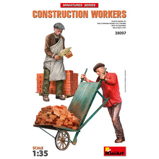 MINIART MIN 38097 MiniArt 1/35 Construction Workers with Accessories