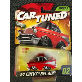 MGA ENTERTAINMENT MGA 526674 1957 CHEVY BEL AIR DIE-CAST CAR TUNED SERIES 3