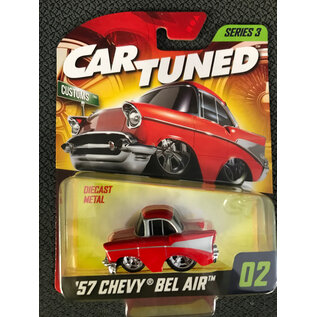 MGA ENTERTAINMENT MGA 526674 1957 CHEVY BEL AIR DIE-CAST CAR TUNED SERIES 3