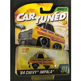 MGA ENTERTAINMENT MGA 526667 1964 CHEVY IMPALA DIE-CAST CAR TUNED SERIES 3