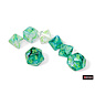 CHESSEX CHX 27595 BOREALIS 7-DIE SET KELP/LIGHT GREEN LUMINARY