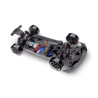TRAXXAS TRA 105237-4-RED Traxxas 1/10 4-Tec 2024 Ford Mustang Drift 2wd RTR - Red