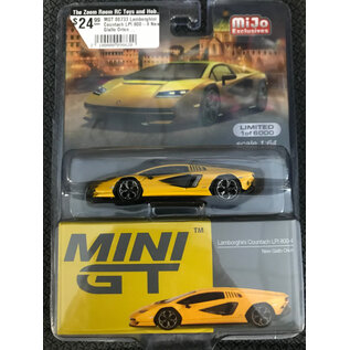 TSM MGT 00733 Lamborghini Countach LPI 800-4 New Giallo Orion - Mini GT - 1:64