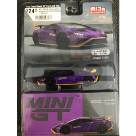 TSM MGT 00746 Lamborghini Huracán STO Viola Pasifae - Mini GT - 1/64