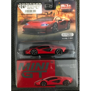 TSM MGT 00720 Lamborghini Countach LPI 800-4 Rosso Mars - Mini GT - 1:64