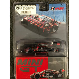 TSM MGT 00770 Porsche 911 GT3 R No.9 GTD PRO Pfaff Motorsports IMSA 2023 Sebring 12 Hrs.Winner - Mini GT - 1/64