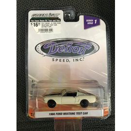 GREENLIGHT COLLECTIBLES GLC 39040-A 1966 FORD MUSTANG TEST CAR DETROIT SPEED, INC. SERIES 1 1/64