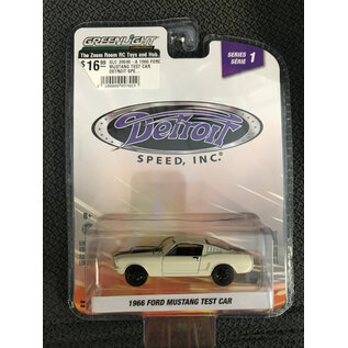 GREENLIGHT COLLECTIBLES GLC 39040-A 1966 FORD MUSTANG TEST CAR DETROIT SPEED, INC. SERIES 1 1/64