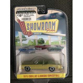 GREENLIGHT COLLECTIBLES GLC 68060-D 1975 CADILLAC ELDORADO CONVERTIBLE SHOWROOM FLOOR SERIES 6 1/64 DIE-CAST