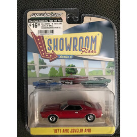 GREENLIGHT COLLECTIBLES GLC 68060-B 1971 AMC JAVELIN AMX SHOWROOM FLOOR SERIES 6 1/64 DIE-CAST