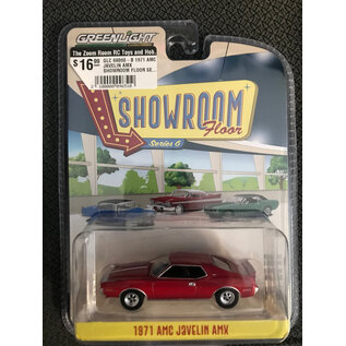 GREENLIGHT COLLECTIBLES GLC 68060-B 1971 AMC JAVELIN AMX SHOWROOM FLOOR SERIES 6 1/64 DIE-CAST