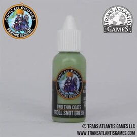 Duncan Rhodes Painting Academy TTCDR-10075 Two Thin Coats: Troll Snot Green