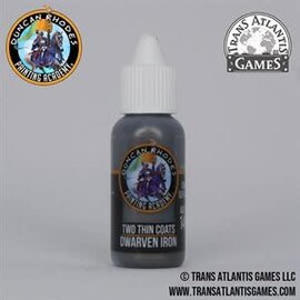 Duncan Rhodes Painting Academy TTCDR-10106 Two Thin Coats: Dwarven Iron