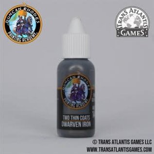 Duncan Rhodes Painting Academy TTCDR-10106 Two Thin Coats: Dwarven Iron