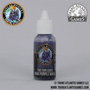 Duncan Rhodes Painting Academy TTCDR-10114 Two Thin Coats: Magi Purple Wash
