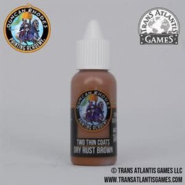 Duncan Rhodes Painting Academy TTCDR-10089 Two Thin Coats: Dry Rust Brown